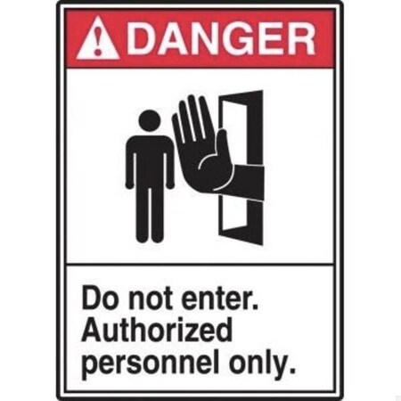 Accuform ANSI DANGER SAFETY SIGN DO NOT MRDM103VP MRDM103VP